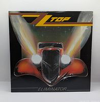 Front sleeve showing ZZ Top Eliminator artwork
