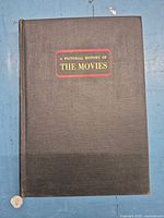 Front cover showing title and cloth texture