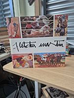 Front cover showing title and art collage