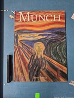 Front cover showing title and The Scream artwork
