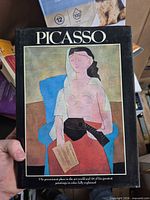 Front of Picasso art book with dust jacket
