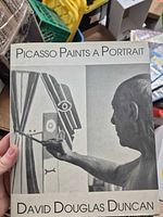 Front cover showing title, author and image of Picasso painting