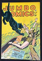 Front cover showing Sheena and panther, issue number and price visible