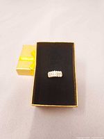 Ring in gift box, overview