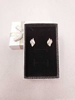 earrings in gift box, full view