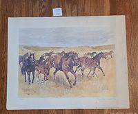 Full view of lithograph with border and content visible