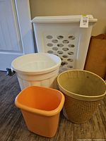Group shot showing all four receptacles together