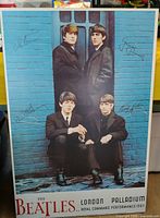 Full view of Beatles plak-it poster