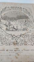 Foxed title page of Punch volume showing publication details 1856