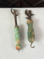 Both openers side by side showing overall condition and paint wear