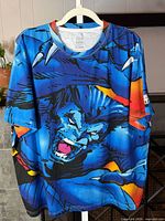 Full front view of Marvel x BAIT graphic T-shirt