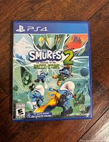 Front cover of The Smurfs 2 PS4 case