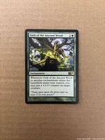 Front view of Oath of the Ancient Wood card