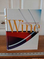 Front cover of The Global Encyclopedia of Wine hardcover book
