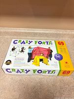 Front of Crazy Forts box