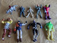 All ten figures laid out for overview