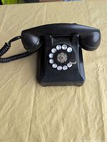 Front angled view showing entire telephone
