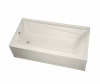 Top view of bone acrylic bathtub