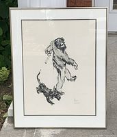 Framed artwork front view