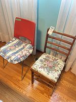 Front view showing both chairs side by side