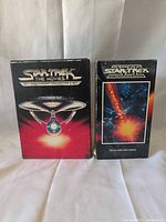 Front view of slipcase set and separate Star Trek VI tape