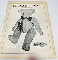 Front cover showing title, author and large teddy bear image