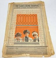 Front cover showing title, illustration and damage