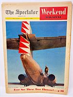 Front cover showing airplane image, title, date and volume information