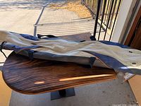 Entire ski bag laid out showing size and colour