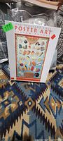 Front of sealed 1000-piece Eurographics Poster Art Cheeses puzzle box