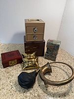 Group shot showing all items together