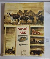 Front of dust-jacketed book showing title and animal artwork