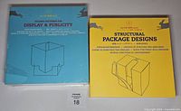Front covers of both design books showing titles and CD-ROM note