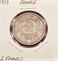 Reverse showing denomination and date
