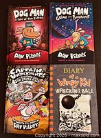 Front covers of all four books