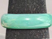 Close-up of jade band surface texture and color