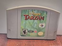 Front view showing Disney's Tarzan label and cartridge condition