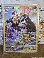 Front of Mightyena Trainer Gallery card