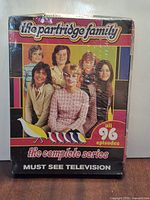 Front of sealed DVD box set showing title, cast photo, 96 episodes statement