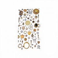Full layout of all jewelry components