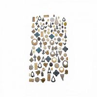 Full layout of mixed metal findings