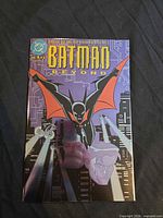 Front cover showing Batman Beyond No. 1 2024 reprint