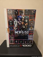 Front of sealed Eurographics KISS 1000-piece puzzle box