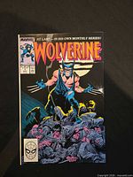 Full front cover of Wolverine #1 comic