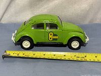 Driver side view with measuring tape