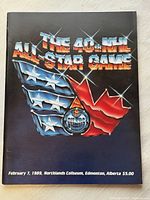 Front cover showing title, date, venue, and artwork