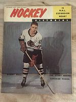 Front cover showing Bobby Hull, publication title and date visible