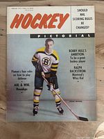 Front cover showing Doug Mohns, publication details February 1959, 25 cents