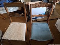 Both chairs front view
