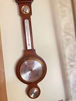 Full view of banjo barometer showing all instruments